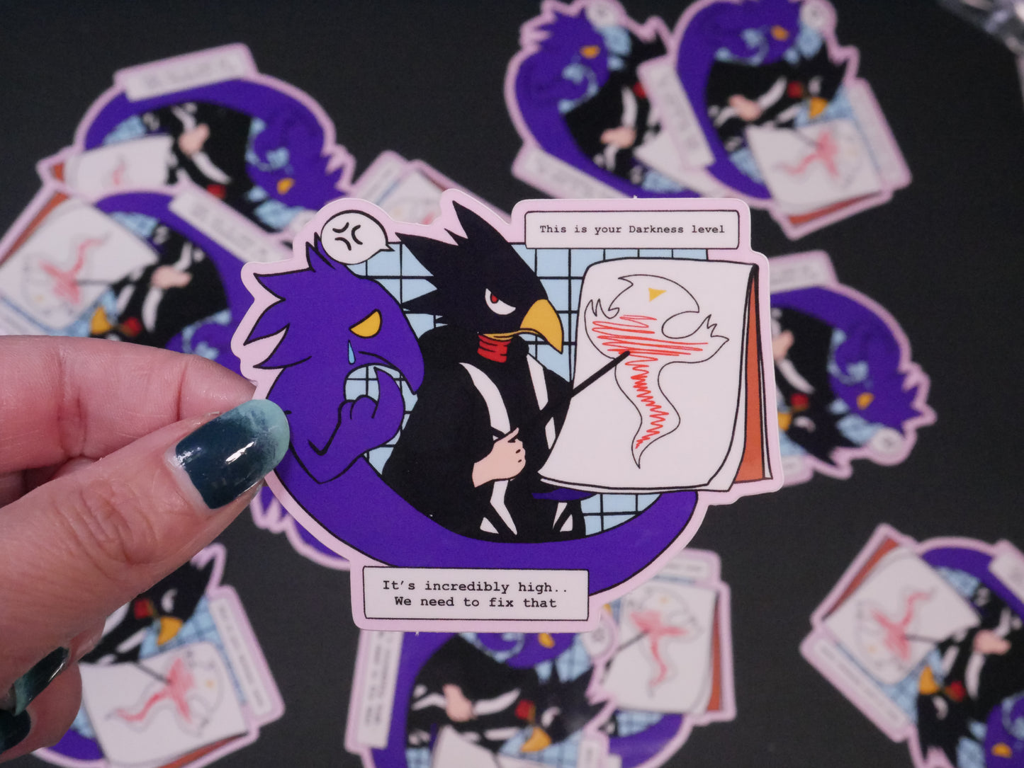Sticker - Darkness Level