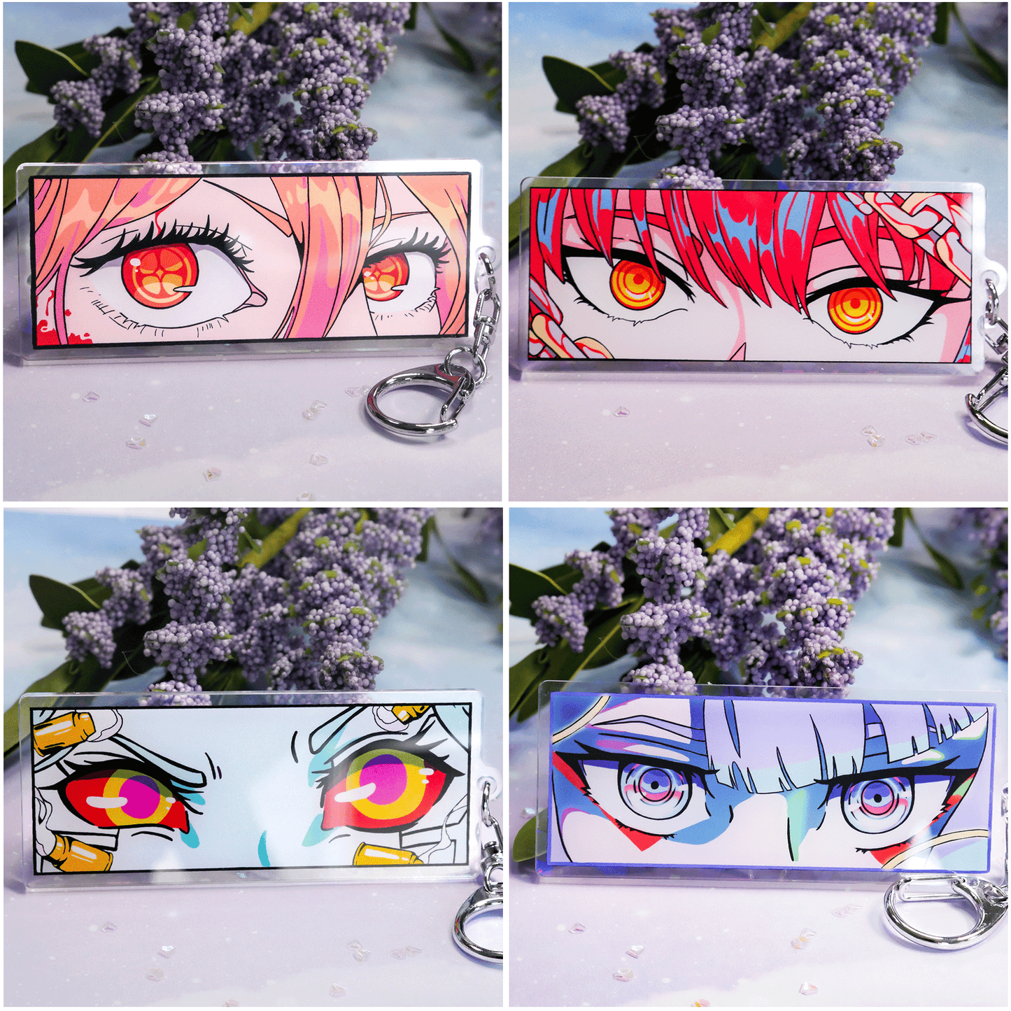 Peekers Wave 2 - Acrylic Keychains
