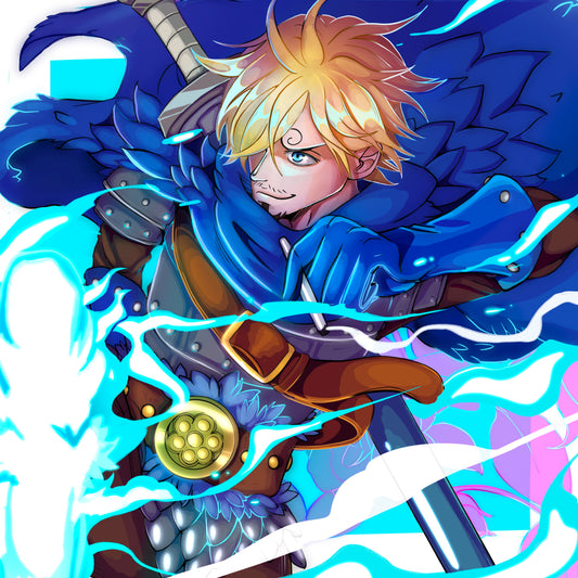 5x5 Print - El Knight